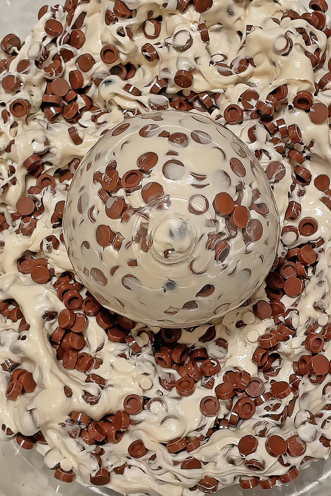 Transparent Ball Skin TPR】Handmade Stress Ball -Mint Chocolate❤ In Stock