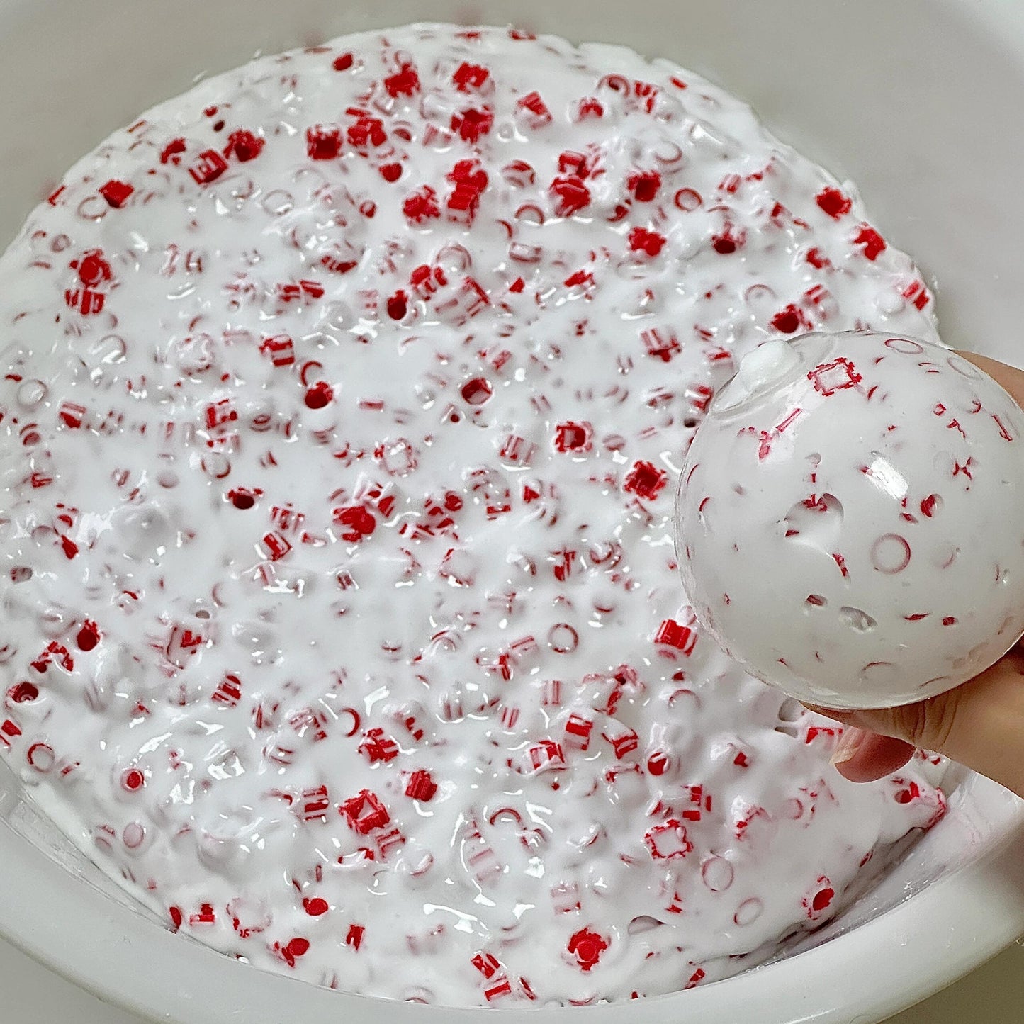 【Transparent Ball Skin TPR】Ice Cream Block handmade Ball ❤ PreOrder
